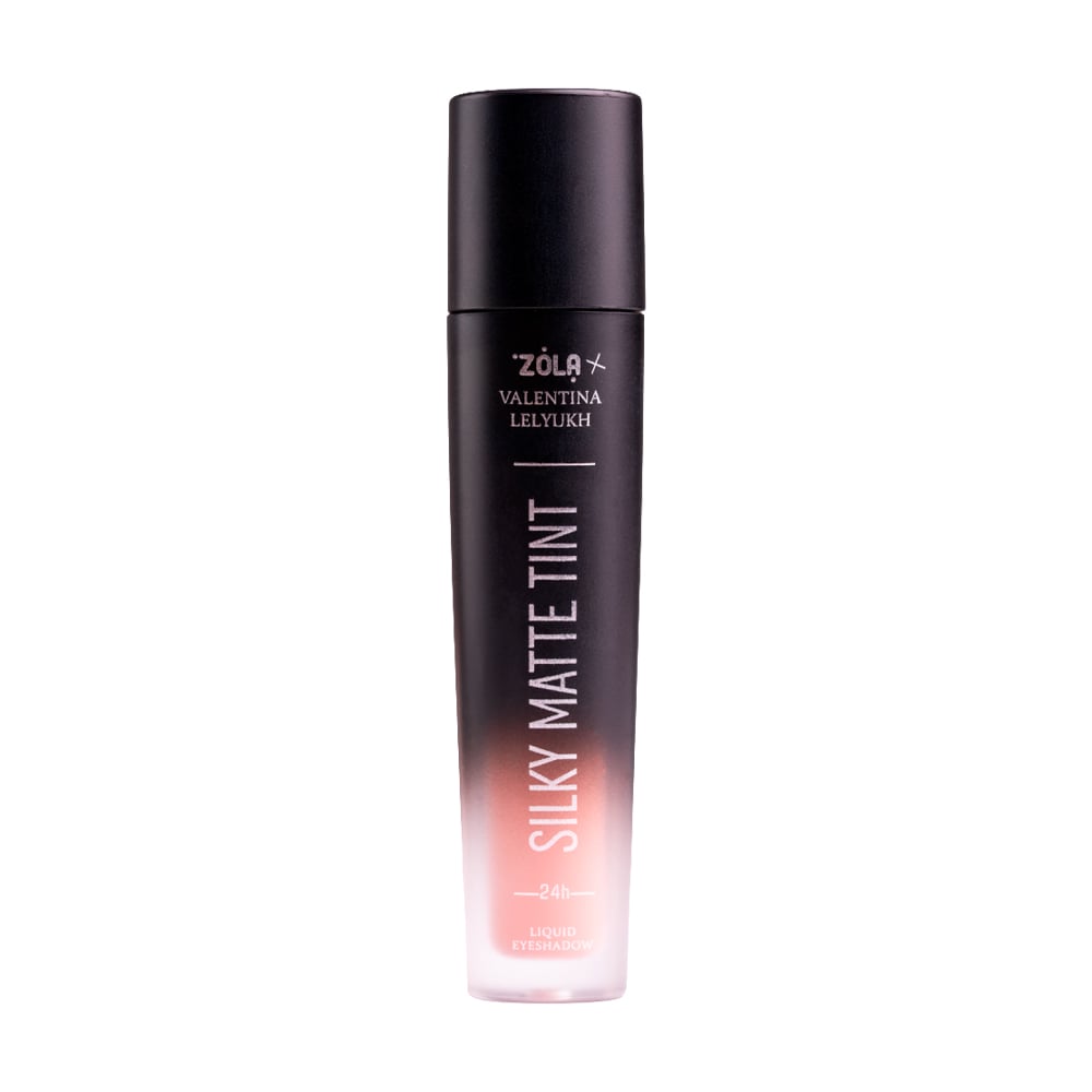 Рідкі тіні для повік Zola x Valentina Lelyukh Silky Matte Tint Liqud Eyeshadow 08 Pink Opal, 3.2 г